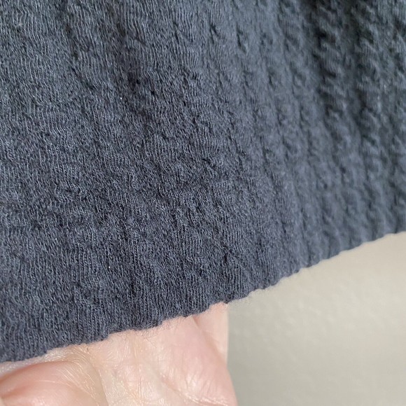 Belle Vere Anthropologie Long Sleeve Top Ribbed Bell Sleeve Black boho XS - Picture 12 of 12